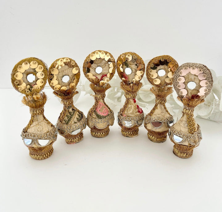 Gold Traditional Surmadani – Decorative Kajol Holder