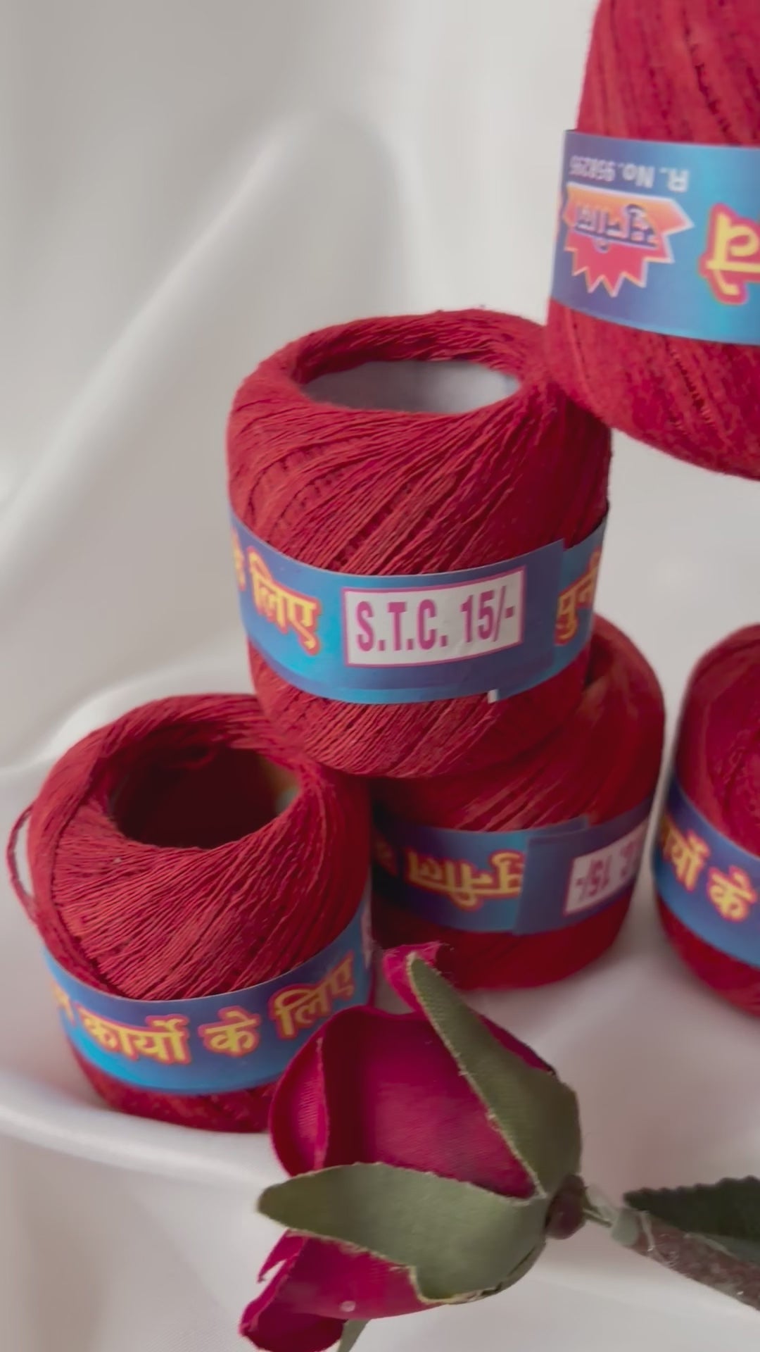 Traditional Indian Wedding Ganney – Red Maiyan Ceremony Gana Thread